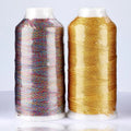 6 Strands High-Temperature Resistant Mercerized Filament Metallic Weaving Thread Shiny Stitch Crochet Cross Stitch Embroidery