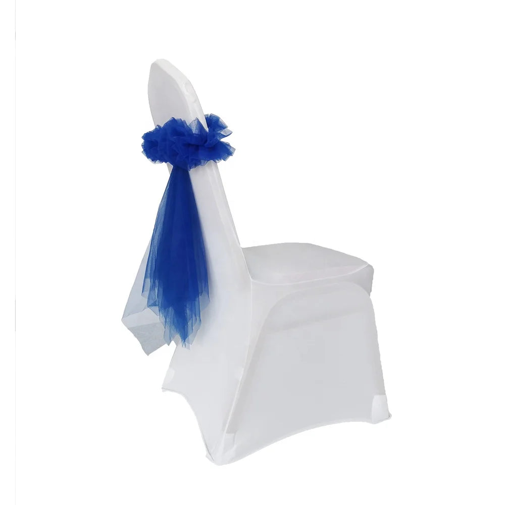Universal Stretch Chair Sashes for Wedding Banquet Party