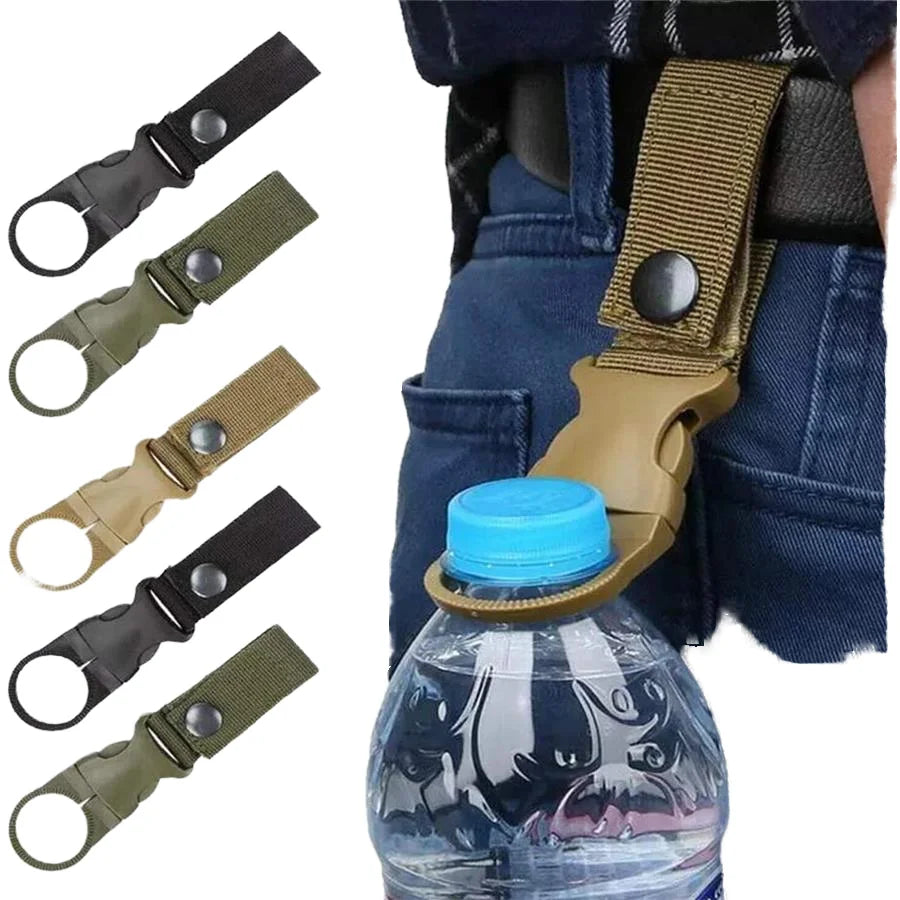 Nylon Webbing Water Bottle Holder Clip With Oem Design