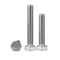 304 Stainless Steel Hex Screw Hexagon Cap Bolt Hexagonal Shape Screw 3/16-24 Imperial Inch System