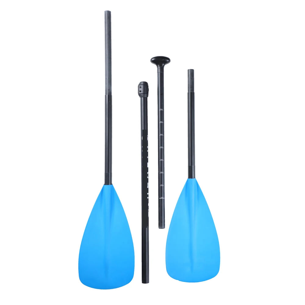 Factory Hot Selling  OEM Size 3-pieces Sup Paddle Adjustable Custom LOGO  Aluminum  Stand up Kayak Paddle