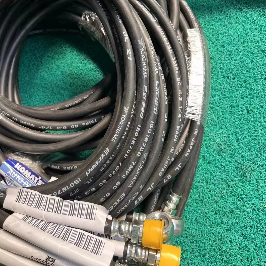 Komatsu PC200-6 Complete Hydraulic Hoses Set for Construction Machinery for Parts Replacement