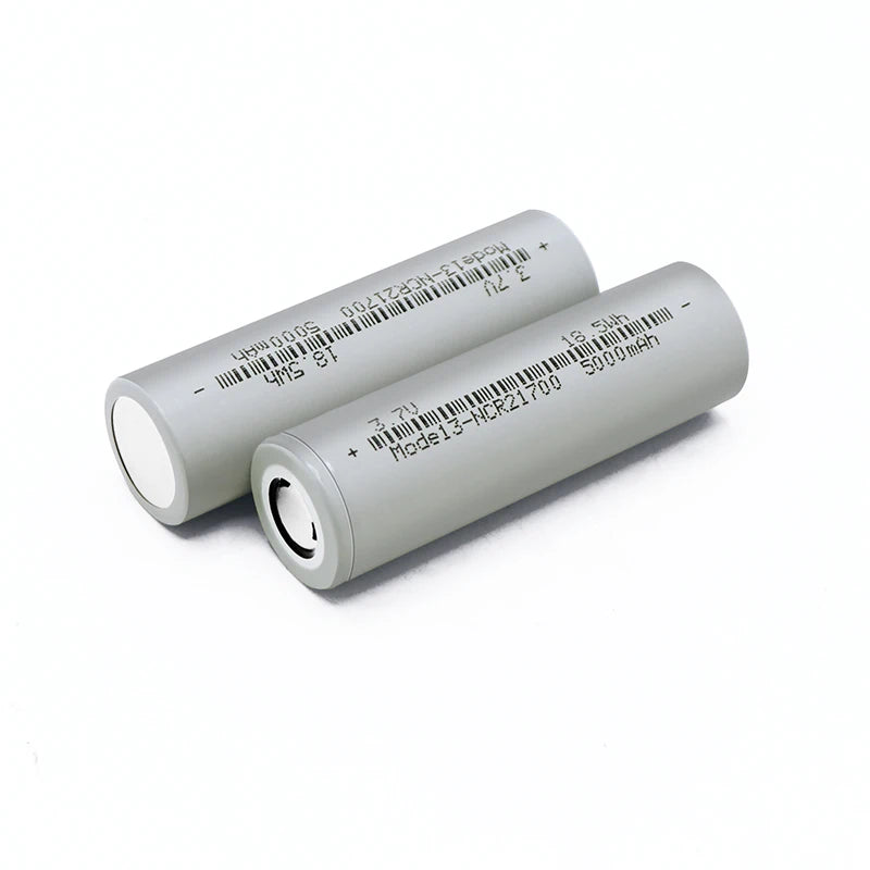 21700 4800mAh 5000mAh 3.7v Rechargeable Lithium Ion Battery 21700 18650 Cell Electric Bicycle Battery