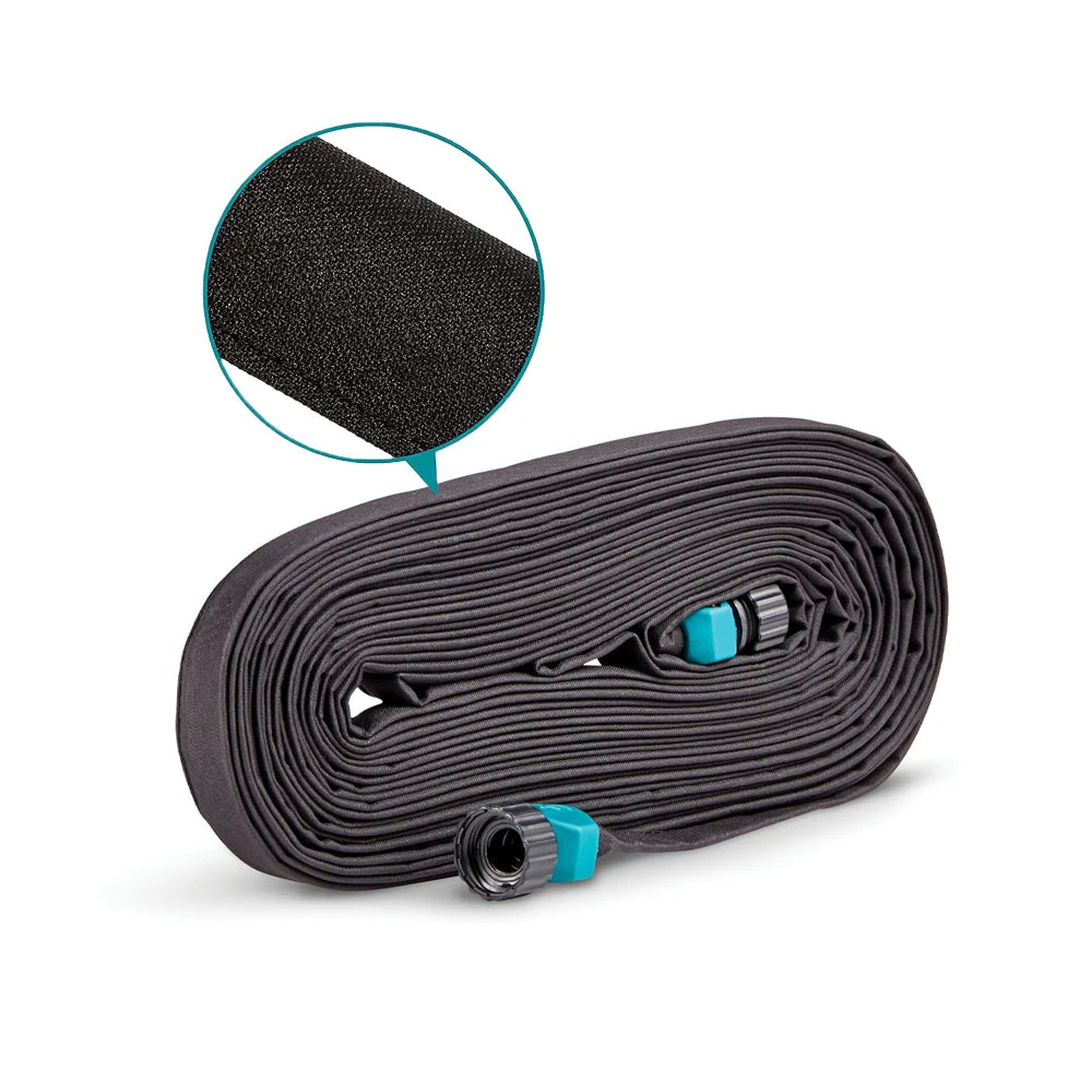 Flexible Plastic Reinforced Fabric Soaker Hose 50ft High Pressure Flat Weeper for Garden Drip Irrigation