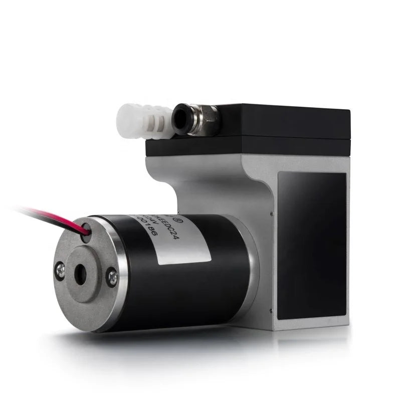 30L/min Flow Low Noise Low Pressure Air Pump DC Brushed Motor Electric Micro Diaphragm Gas Pump Small Size Automation