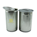 Customized Tinplate Food Grade Pull-Ring Sealed Screen Printed Empty Tin Cans for Tuna Jam Sauce Pet Food Wholesale
