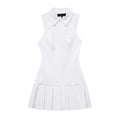 RNSHANGER Wholesale Women's Blouses Dress Casual Turn Down Collar Solid Color Straight Sport White Ladies Dresses