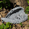 Heartfelt Cat Angel Resin Statue Glow-in-the-Dark Memorial Stone Winged Cat Design Pet Loss Durable Weatherproof Garden Indoor