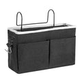 2023 Large Capacity Bohemian Vertical Hanging Fabric Bedside Sundries Storage Bag with Solid Top Hook-Multifunctional Home Decor
