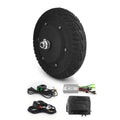 24V 36V 48V 350W 8 Inch Brushless No Gear Electric Scooter Conversion Kit Hub Motor with Controller and Button Switch for Ebike