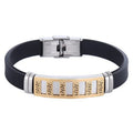 Silicone Rubber Major Factory Wholesale Turkish Jewelry Fashion Hand Bands Stainless Steel Bracelets for Men Designs