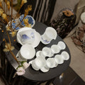 Expensive Porcelain Ceramic Tea Set Gaiwan with Tea Cup