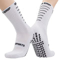 Custom Logo Basketball Elite Sports Stripe Sox Men Athletic Grip Sock Football Soccer Anti Non Slip Crew Socks