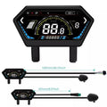 Lcd-UKC6 Electric Bike Display 24-72v Colorful Function Compatible With 48v 36v 60v Electric Bicycle Accessories