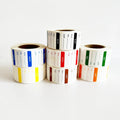 Customizable Square Removable Paper Week Label Glossy Finish for Promotions Groceries Exhibitions Printed Upon Request