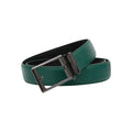 Men's Casual Dress Belt Steel Ratchet Sliding Golf Belt 1 3/8 Adjustable Genuine Leather Cut for Fit Gift
