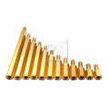 M3 Male-Female Copper Pillar Hex Nut Spacing Screw Brass Threaded Pillar for PCB Computer PC Motherboard Standoff Spacer