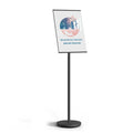 BOZE Frameless Aluminum Embedded Signage A3 A4 Premium Luxury Direction Sign for Shopping Mall & Airport
