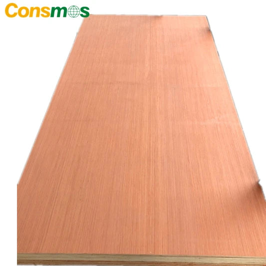 Red Keruing Plywood Commercial Plywood Poplar Core BB/CC Grade Plywood for Packing