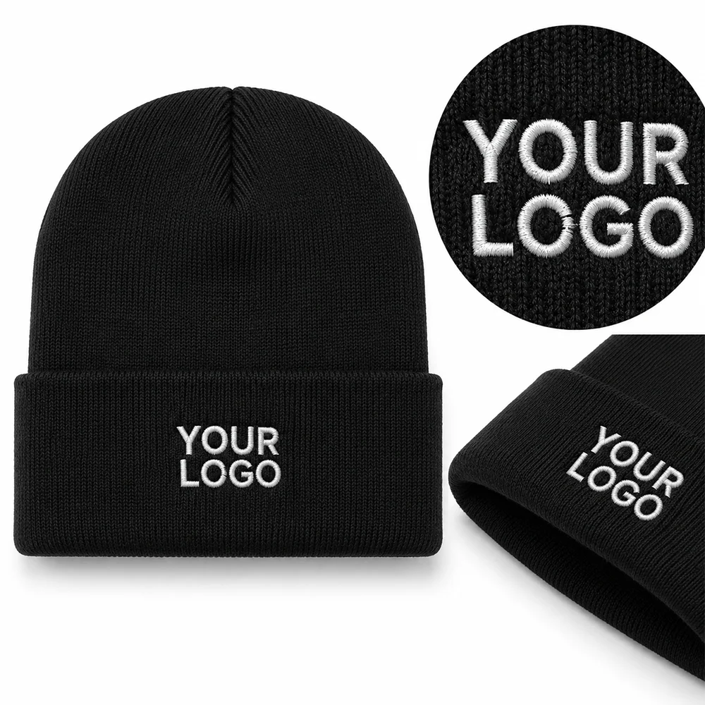 Multicolor Classic Fashion Winter Sport Knitted Beanie Hat Unisex Warm Knitted Hats Curled Cold Ski Beanies Knitted Winter Hats