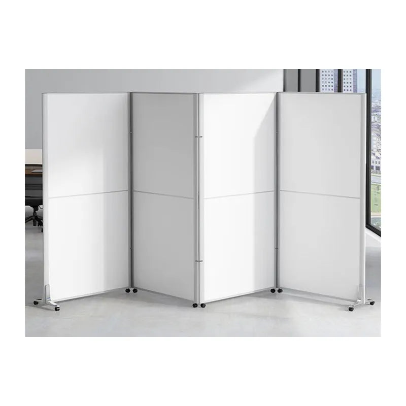 Modern Movable Partition Sliding Wall Foldable Space Divider Aluminum MDF Restaurant Office Bedroom Dining School Use