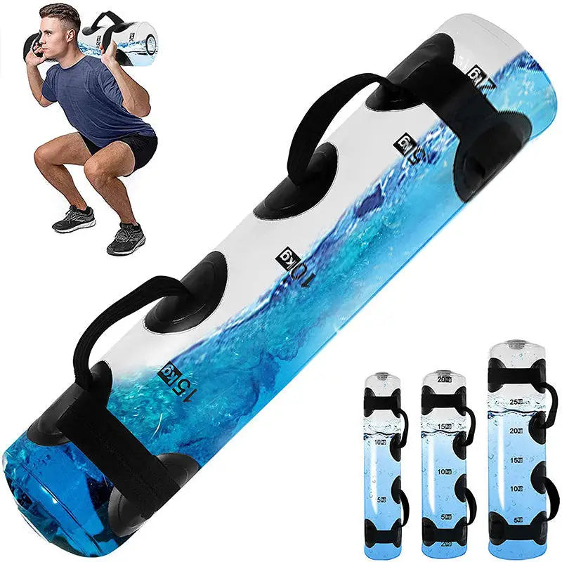 ZJFIT Customization High Quality PVC Weightlifting Body Building Gym Sports Fitness Water Power Bags Training Fitness Ball