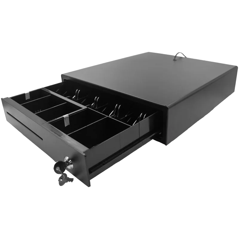 335mm Width 4 Banknotes 5 Coins Factory Price Cash Drawer  Money Drawer Cash Box Cashier Box for Retail and Shops Checkout Use