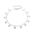 WJ-10231 National Style Multi-tassel Pendant butterfly Simple Beach Foot Chain Women Vendor Anklets