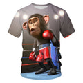 Fitspi T-shirt New Round Neck T Shirt Men's Anime Series 3d Digital Printing Tshirt Wholesale