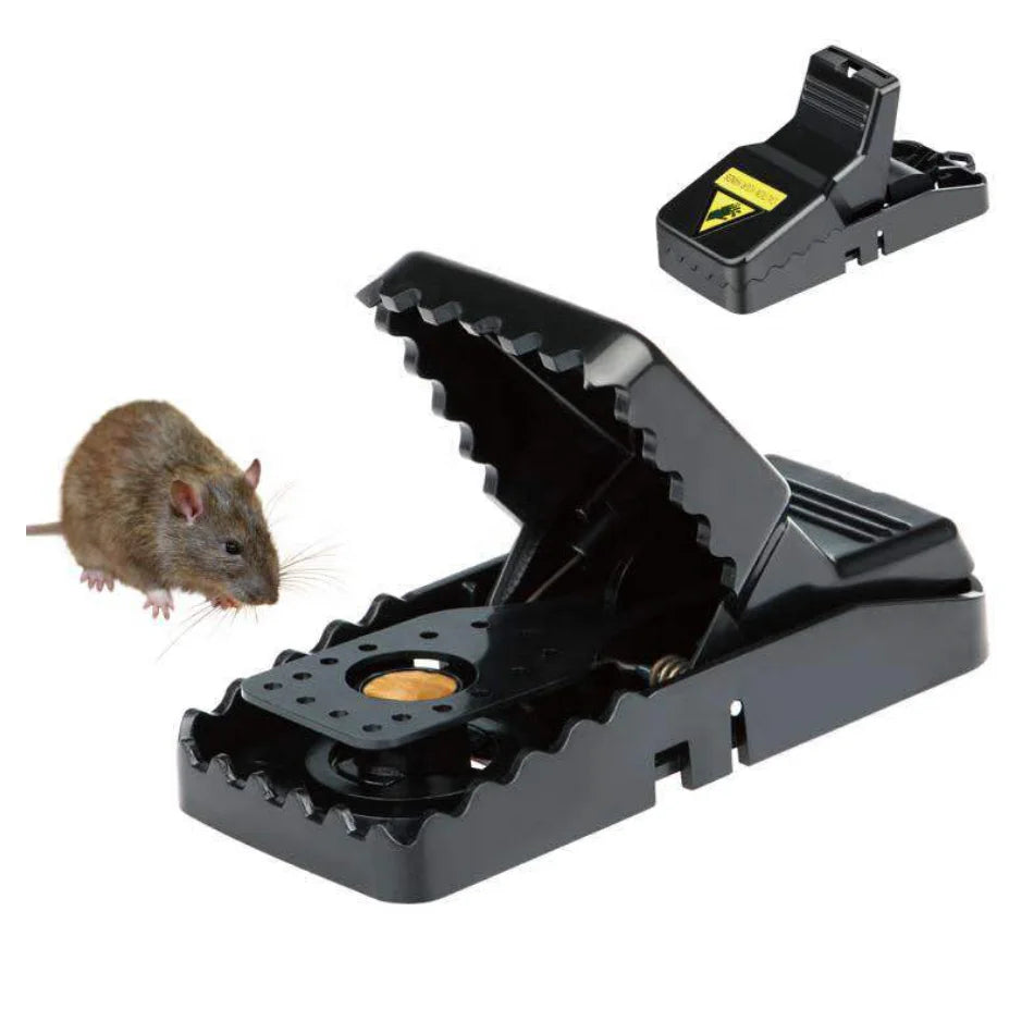 Eco-Friendly ABS Plastic MT Brand 45g 1000pcs MOQ Mouse Snap Trap Sustainable Mice Killer Black Paper Box Regular Design Custom