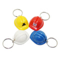 Uv Printing Plastic Key Chains Cheap Promotional Gifts Keychain Safety Hard Hat Mini Advertising Helmet Key Chain
