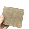 New Designer High Quality Trendy Pocket Luxury Pu  Minimalist Billetera Carteras De Para Hombre Leather Mens Wallet
