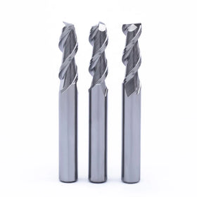 CNC 2 Flute HRC45 End Mill Solid Carbide Milling Cutters for Aluminium 1ps/ Plastic Box Delivery in Days CN;SIC MTS-1201-STV01
