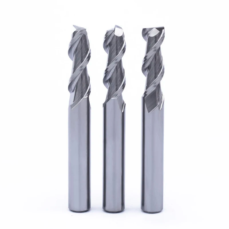 CNC 2 Flute HRC45 End Mill Solid Carbide Milling Cutters for Aluminium 1ps/ Plastic Box Delivery in Days CN;SIC MTS-1201-STV01