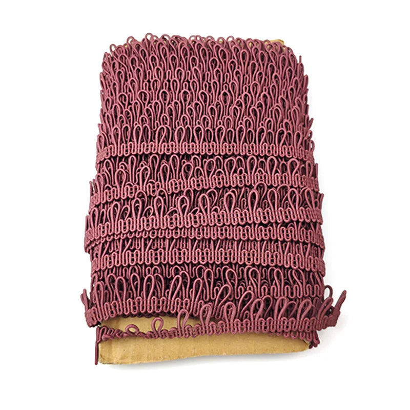 Factory Custom Size Button Loop Soft Round Elastic Cord for Garment