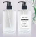 300ml for Clear PET Bottles with White Lotion Pump Aluminum Glass & Foam Bottle PETG Spray Triggers for Hand Wash & Paint Use