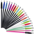 50pcs Silicone Brushes Disposable Eyelash Tool Comb Mascara Wands Makeup Brushes Individual Applicator Kit for Eye Applicator