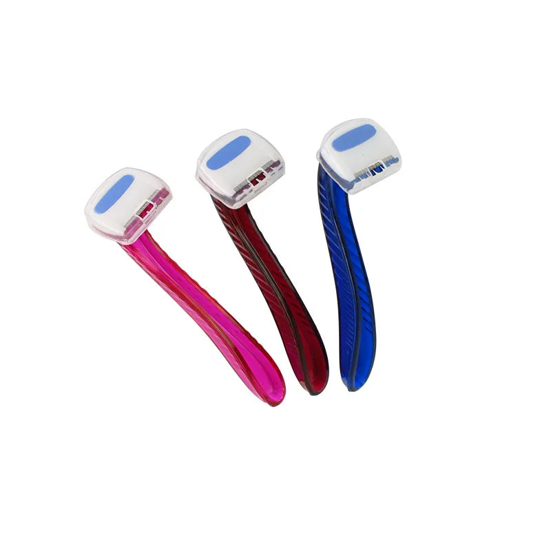 SLAZZO Women's Disposable Shaving Knife Travel-Ready Portable Bikini Line Razor for Hotels Guesthouses Wholesale Bath Products