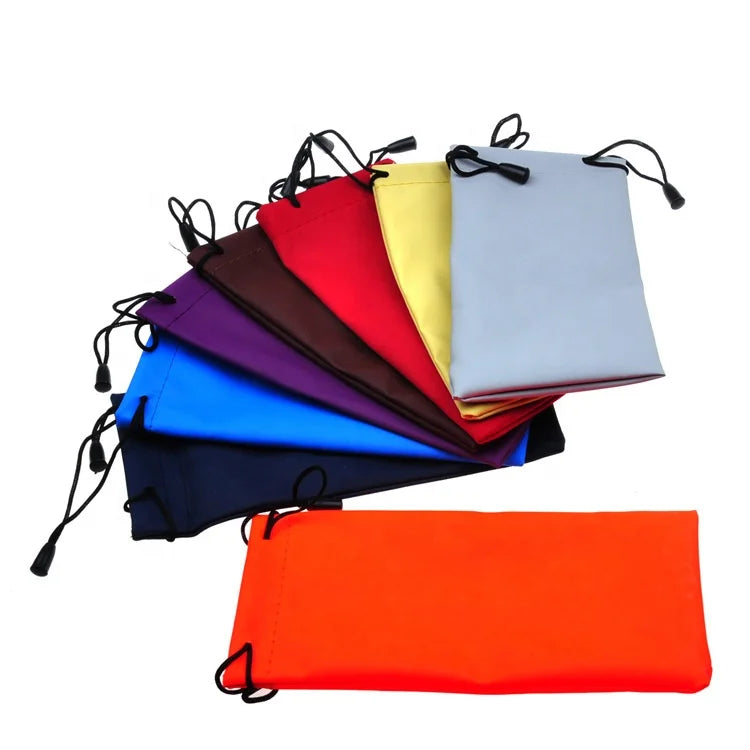 Hot Sale Cheap Wholesale Microfiber Glasses Cleaning Cloth Eyeglass case Sunglasses Pouch Eyewear Bag