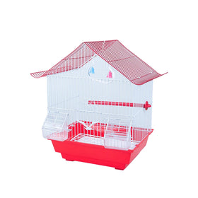 Wholesale Cheap Stainless Steel Portable Layer Carriers Houses Love Birds Cage Breeding Cage Oiseaux/