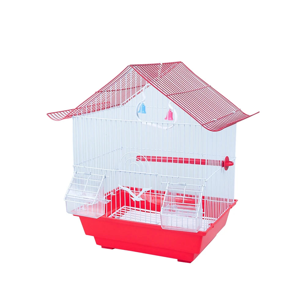 Wholesale Cheap Stainless Steel Portable Layer Carriers Houses Love Birds Cage Breeding Cage Oiseaux/ MegaBDM
