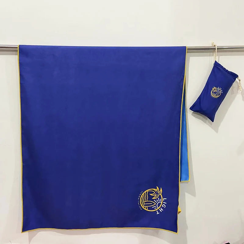 Custom Digital Printing Quick Dry Sand Free Microfiber Beach Towel Luxury Sublimation Microfibre Beach Towel With Drawstring Bag