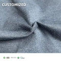CVC Fabric Free Sample 170Gsm 56% Cotton 37% Polyester 7% Elastane Fabric for T-shirt