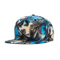 New Design All Over Palm Tree Print Summer Beach Sun Hat Adjustable Fit Snapback Cap