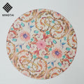 Unfinished Round Tea Cup Mat Cup Coaster Set Pvc Accessories Europe Style