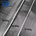 Factory Supply 1K Carbon Fiber Fabric Cloth 1K Plain Yarn with Great Price 50g Plain