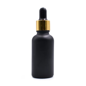 30ml Matte Frosted Clear Glass Dropper Bottle for Essential Oil Skin Care Serum & Eye Drops