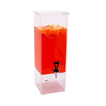 Bespoke 3 Gallon Clear Acrylic Drink Dispenser Lucite Beverage Orange Juice Drinking Dispenser