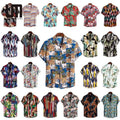 Clearance Sales Customized Printed Summer Men S Casual Short Sleeve Print Oversized Top Beach Vacation T Shirts