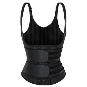 Wholesale 25 Boned Waist Cincher Shaper Slimming Waist Posture Corrector Corset Latex Vest